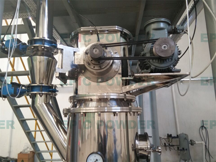 小產(chǎn)量扁平式氣流粉碎機