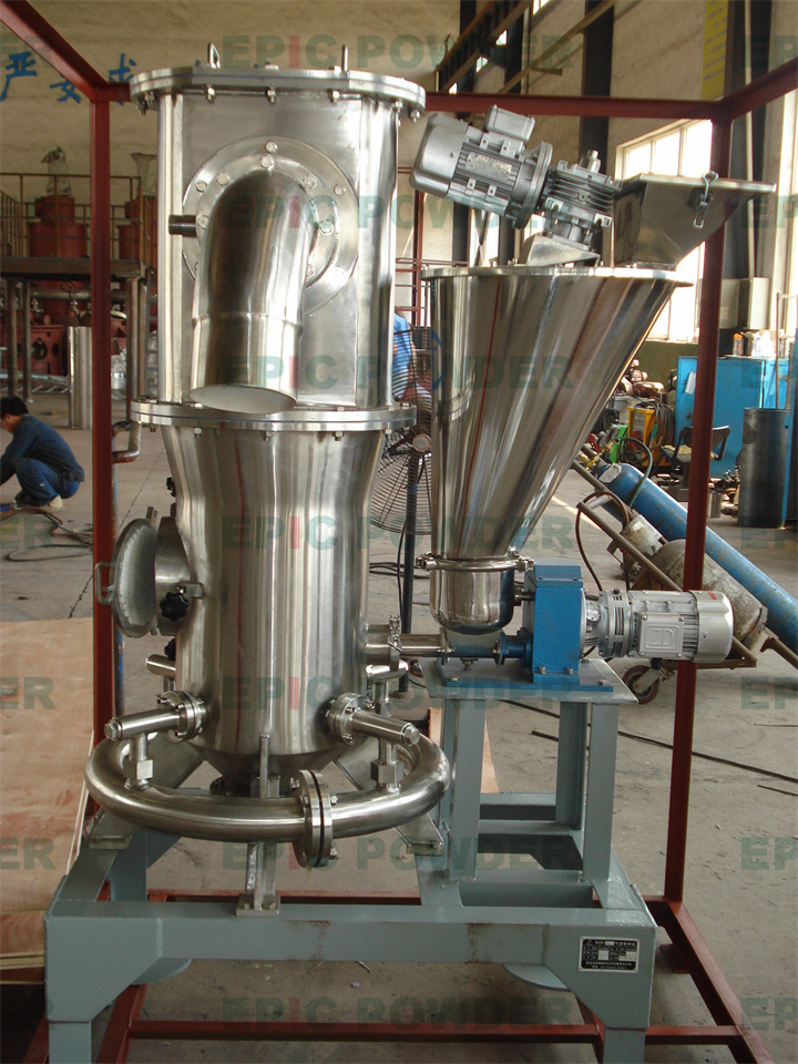 小產量對噴式氣流粉碎機
