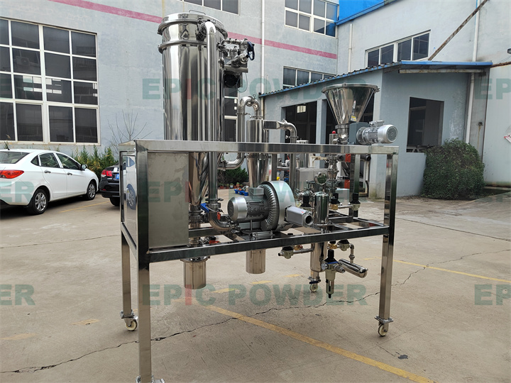 小產(chǎn)量氣流粉碎機